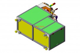 非标全自动由机械手上料热压整形机