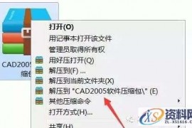 CAD2005软件安装教程