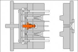 注塑模常用零件名称及作用,模具原理动图,简单易懂