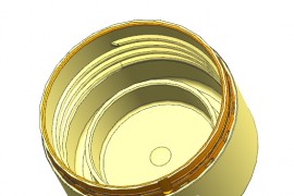 塑料内螺纹抽芯，简易模具设计，直接有效的进行脱模，真是绝了 ...