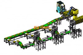 灌装码垛生产线01