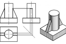五、组合体|AutoCAD机械制图教程（图文教程）