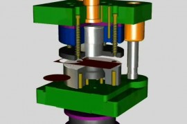 五金冲压件模具装配图中对主视图的要求