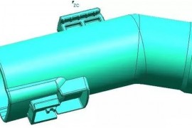 UG汽车模具设计之吸尘器弯管模具设计，
