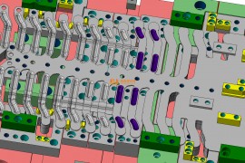 VISI五金汽车模具结构图纸0058