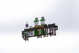 USB数据线材上下料与治具回流线设备