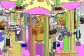 电池槽机（全自动圆柱锂电池滚槽机）