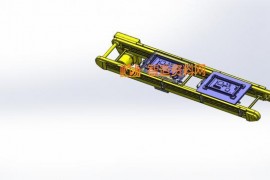 自动化流水线载具挡停、定位结构模块