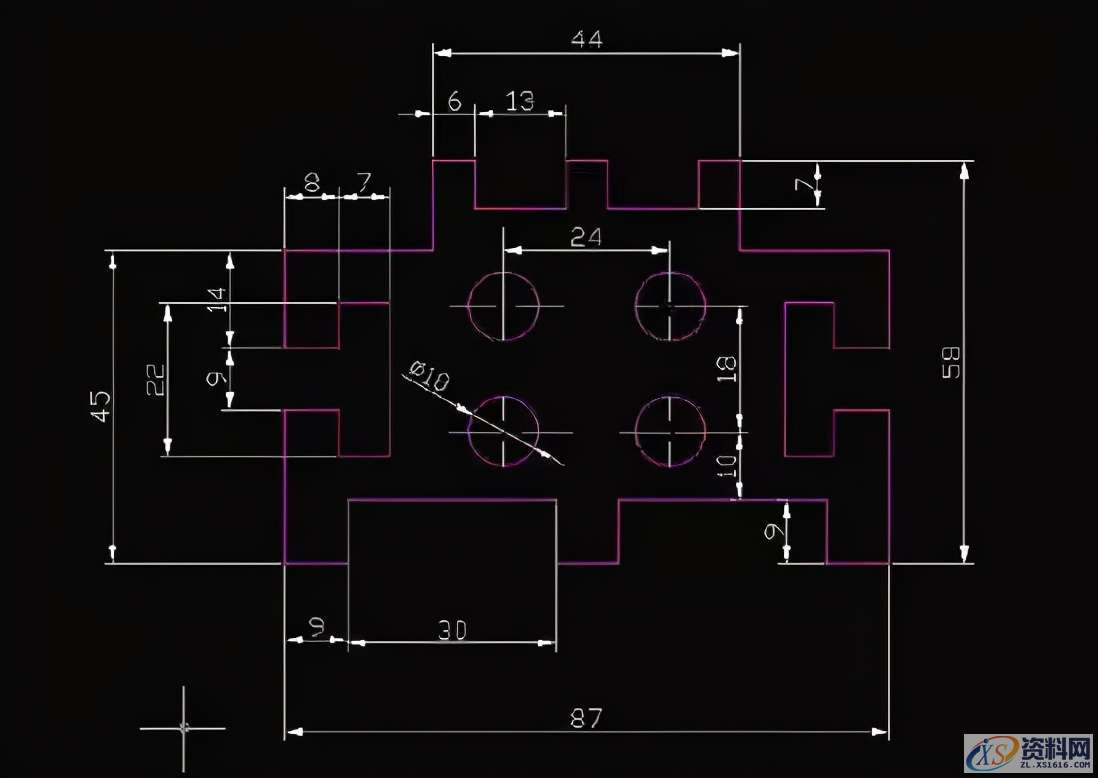 24张CAD练习图纸,数控新手到老司机的进阶之路,模具设计,电商,培训学校,数控,非标,第6张 24张CAD练习图纸,数控新手到老司机的进阶之路,24张CAD练习图纸,数控新手到老司机的进阶之路,模具设计,电商,培训学校,数控,非标,第6张