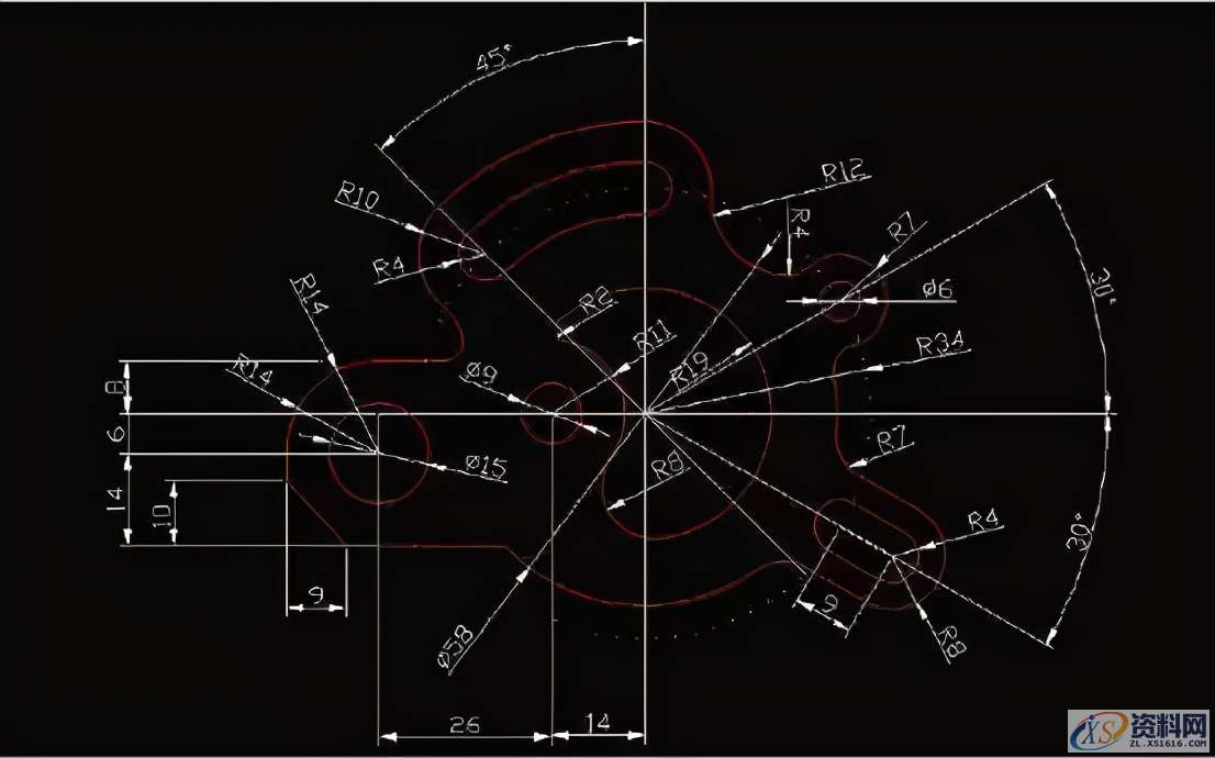 24张CAD练习图纸,数控新手到老司机的进阶之路,模具设计,电商,培训学校,数控,非标,第18张 24张CAD练习图纸,数控新手到老司机的进阶之路,24张CAD练习图纸,数控新手到老司机的进阶之路,模具设计,电商,培训学校,数控,非标,第18张
