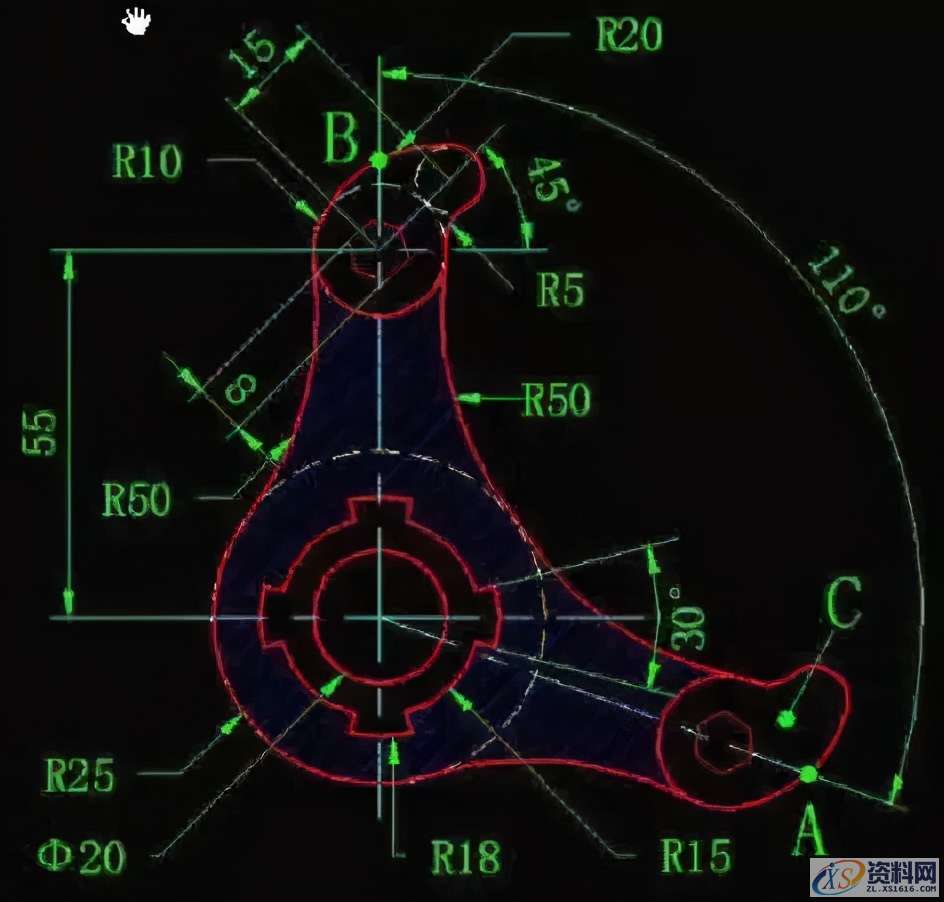24张CAD练习图纸,数控新手到老司机的进阶之路,模具设计,电商,培训学校,数控,非标,第12张 24张CAD练习图纸,数控新手到老司机的进阶之路,24张CAD练习图纸,数控新手到老司机的进阶之路,模具设计,电商,培训学校,数控,非标,第12张