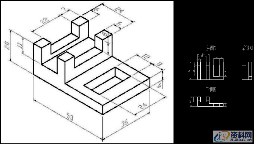 CAD机械制图技巧口诀,建议收藏!,投影,口诀,直线,剖面,视图,第4张 CAD机械制图技巧口诀,建议收藏!,投影,口诀,直线,剖面,视图,第4张