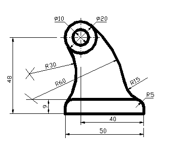 CAD教程第1章-制图基本知识（图文教程）,CAD教程第1章-制图基本知识,尺寸,线段,绘图,标注,画法,第10张