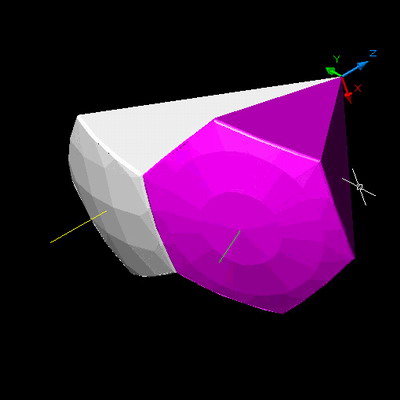 用AutoCAD画足球(图文教程),锥体,六边形,五边形,如图,球体,第10张 用AutoCAD画足球(图文教程),用AutoCAD画足球,锥体,六边形,五边形,如图,球体,第10张