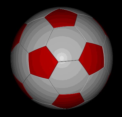 用AutoCAD画足球(图文教程),锥体,六边形,五边形,如图,球体,第14张 用AutoCAD画足球(图文教程),用AutoCAD画足球,锥体,六边形,五边形,如图,球体,第14张