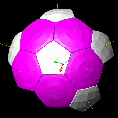 用AutoCAD画足球(图文教程),锥体,六边形,五边形,如图,球体,第13张 用AutoCAD画足球(图文教程),用AutoCAD画足球,锥体,六边形,五边形,如图,球体,第13张