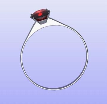 八心八箭的钻石建模CAD教程(图文教程),图三,去除,边块,图形,渲染,第28张 八心八箭的钻石建模CAD教程(图文教程),八心八箭的钻石建模CAD教程,图三,去除,边块,图形,渲染,第28张