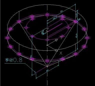 八心八箭的钻石建模CAD教程(图文教程),图三,去除,边块,图形,渲染,第9张 八心八箭的钻石建模CAD教程(图文教程),八心八箭的钻石建模CAD教程,图三,去除,边块,图形,渲染,第9张