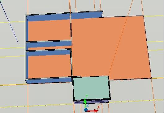 AutoCAD三维建筑模型建模(图文教程),下图,矩形,拉伸,命令,门厅,第18张 AutoCAD三维建筑模型建模(图文教程),AutoCAD三维建筑模型建模,下图,矩形,拉伸,命令,门厅,第18张