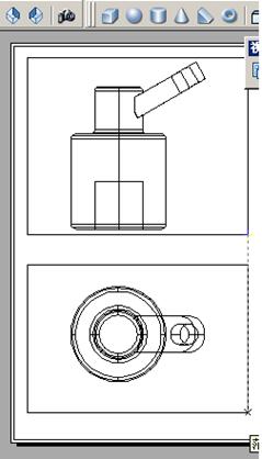 AutoCAD三维转二维的办法（图文教程）,AutoCAD三维转二维的办法,视口,主视图,三维,二维,如图,第5张