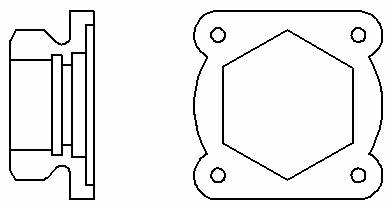 AutoCAD三维建模实例教程-阀盖零件建模(图文教程),建模,三维,教程,零件,实例,第2张 AutoCAD三维建模实例教程-阀盖零件建模(图文教程),AutoCAD三维建模实例教程-阀盖零件建模,建模,三维,教程,零件,实例,第2张