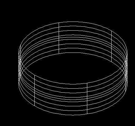 AutoCAD环形弹簧及弧线弹簧的几种画法(图文教程),画法,AutoCAD,第11张 AutoCAD环形弹簧及弧线弹簧的几种画法(图文教程),说明: AutoCAD 2008三维教程:环形弹簧及弧线弹簧的几种画法_中国教程网,画法,AutoCAD,第11张