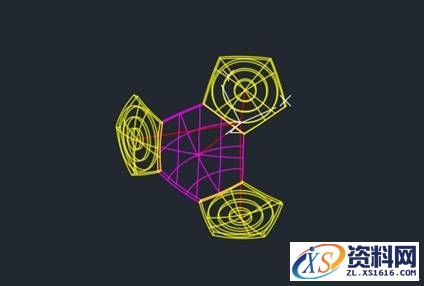 快速用AutoCAD画出立体足球教程,立体,AutoCAD,教程,第10张 快速用AutoCAD画出立体足球教程,用AutoCAD2016画足球,立体,AutoCAD,教程,第10张