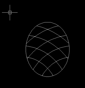 用中望CAD画菠萝(图文教程),教程,CAD,第4张 用中望CAD画菠萝(图文教程),用CAD如何画菠萝,教程,CAD,第4张