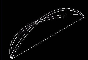 CAD绘制橄榄球(图文教程),绘制,教程,CAD,第4张 CAD绘制橄榄球(图文教程),CAD怎么绘制一个橄榄球,绘制,教程,CAD,第4张