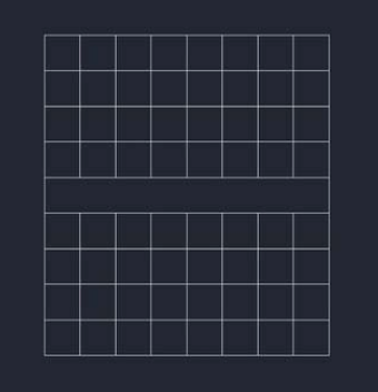 想要用CAD画一个象棋棋盘,应该怎么画呢?(图文教程),图文,第3张 想要用CAD画一个象棋棋盘,应该怎么画呢?(图文教程),用CAD怎么绘制中国象棋棋盘?,图文,第3张