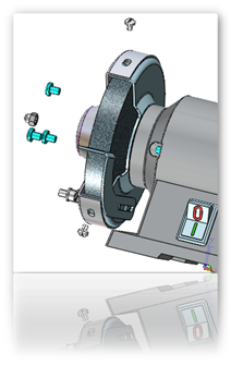 中望3D砂轮机通用机械建模设计(图文教程),设计,零件,装配,渲染,第9张 中望3D砂轮机通用机械建模设计(图文教程),9.png,设计,零件,装配,渲染,第9张