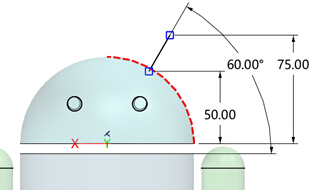 使用中望3D设计安卓机器人（图文教程）,16.jpg,使用,教程,第16张