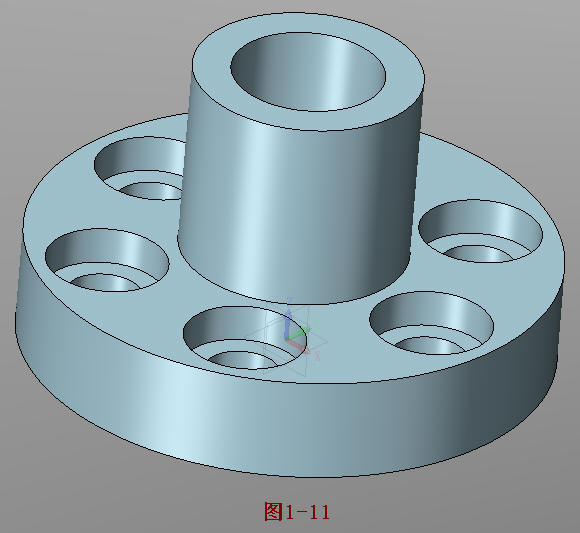 中望3D:法兰盘造型(图文教程),造型,教程,第8张 中望3D:法兰盘造型(图文教程),中望3D:法兰盘造型,造型,教程,第8张