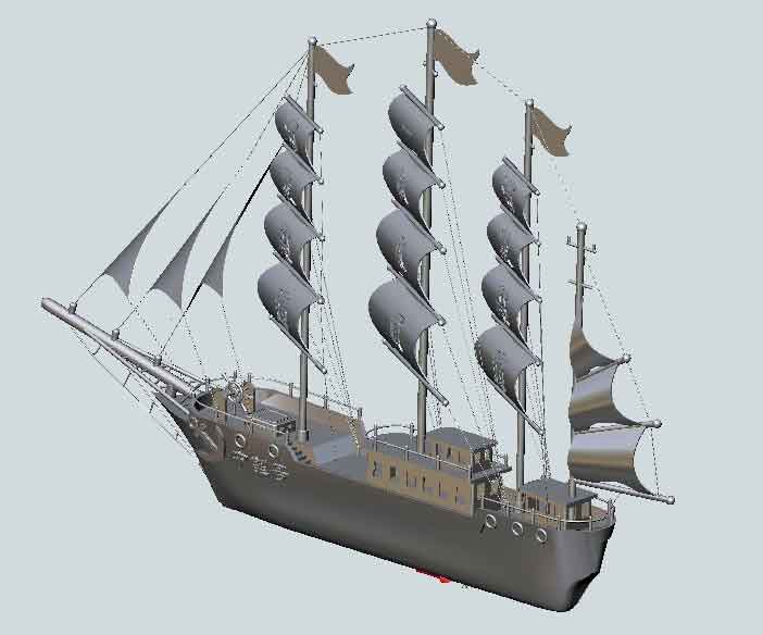 用中望3D画一艘诺亚方舟(图文教程),教程,第1张 用中望3D画一艘诺亚方舟(图文教程),玩转三维CAD:用中望3D画一艘诺亚方舟,教程,第1张