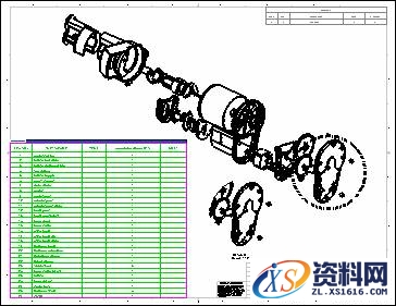 solidworks如何快速生成装配体工程图技巧,装配,生成,技巧,第14张 solidworks如何快速生成装配体工程图技巧,solidworks装配体工程图,装配,生成,技巧,第14张
