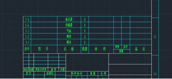 浩辰CAD绘制图纸时添加明细表的操作方法与步骤,图纸,绘制,步骤,第7张 浩辰CAD绘制图纸时添加明细表的操作方法与步骤,浩辰CAD绘制图纸时如何添加明细表?,图纸,绘制,步骤,第7张