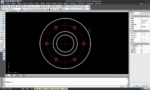 浩辰教程机械2012：(56)法兰盘绘制（图文教程）,浩辰教程机械2012：(56)法兰盘绘制,教程,绘制,第3张