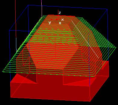 CAXA制造工程师的实例应用—多面体电极造型与加工（图文教程） ...,CAXA制造工程师的实例应用—多面体电极造型与加工,选择,单击,精加工,线段,工具栏,第27张