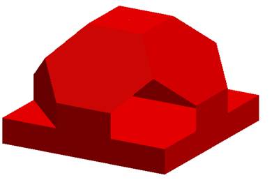 CAXA制造工程师的实例应用—多面体电极造型与加工（图文教程） ...,CAXA制造工程师的实例应用—多面体电极造型与加工,选择,单击,精加工,线段,工具栏,第1张