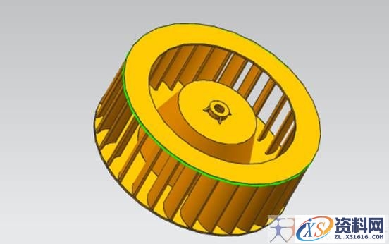 UG建模之离心风扇(图文教程),建模,教程,第12张 UG建模之离心风扇(图文教程),UG建模之离心风扇,建模,教程,第12张
