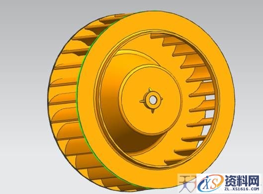 UG建模之离心风扇(图文教程),建模,教程,第14张 UG建模之离心风扇(图文教程),UG建模之离心风扇,建模,教程,第14张