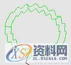 用UGNX4.0快速绘制波浪形棘轮设计教程,曲线,第8张 用UGNX4.0快速绘制波浪形棘轮设计教程,曲线,第8张