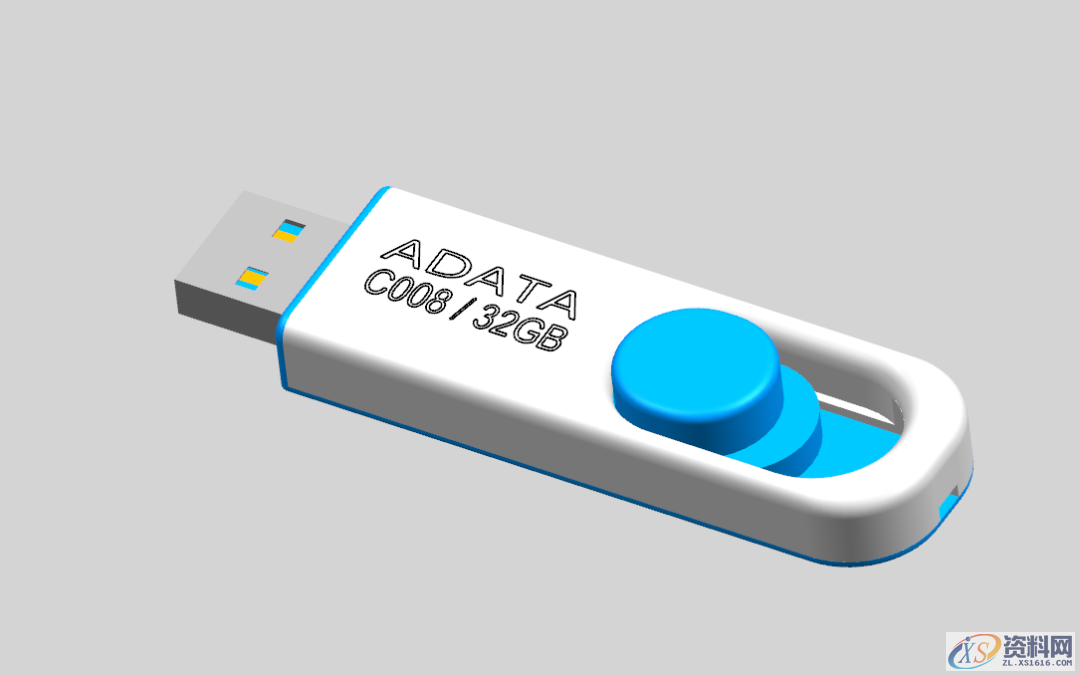 UG NX教程:绘制一款威刚U盘,拉伸,绘制,盘,草图,培训,第23张 UG NX教程:绘制一款威刚U盘,拉伸,绘制,盘,草图,培训,第23张