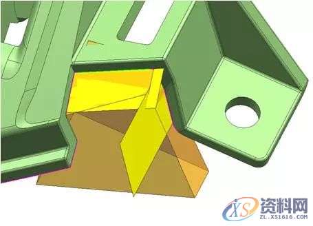 UG NX教程:汽车模高低落差位的分模处理技巧,实体,培训,设计培训,拉伸,第7张 UG NX教程:汽车模高低落差位的分模处理技巧,实体,培训,设计培训,拉伸,第7张