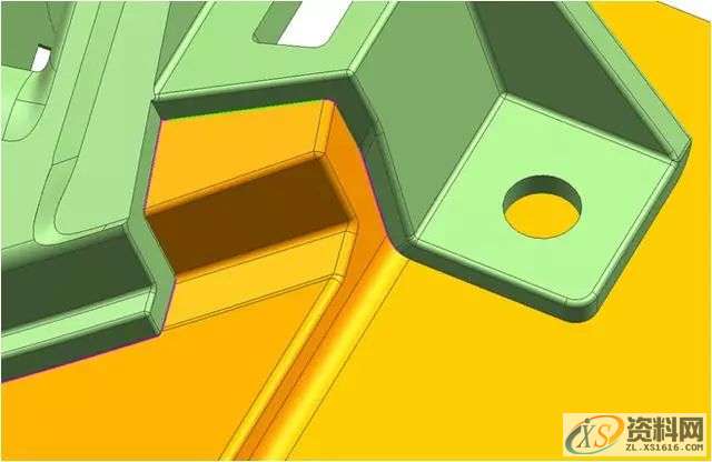 UG NX教程:汽车模高低落差位的分模处理技巧,实体,培训,设计培训,拉伸,第12张 UG NX教程:汽车模高低落差位的分模处理技巧,实体,培训,设计培训,拉伸,第12张