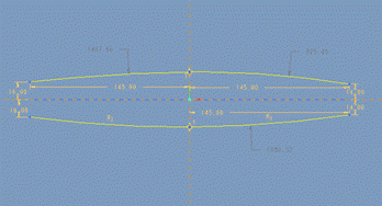 Pro/E软件创建飞机模型操作步骤,单击,如图,曲面,完成,第6张 Pro/E软件创建飞机模型操作步骤,Pro/E软件创建飞机模型,单击,如图,曲面,完成,第6张