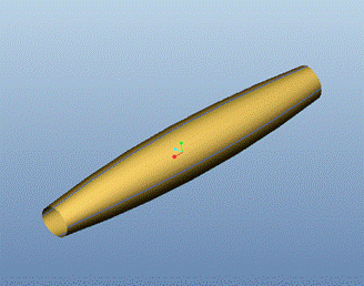 Pro/E软件创建飞机模型操作步骤,单击,如图,曲面,完成,第12张 Pro/E软件创建飞机模型操作步骤,Pro/E软件创建飞机模型,单击,如图,曲面,完成,第12张