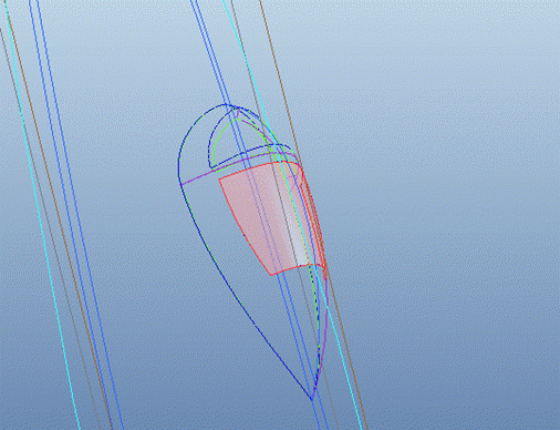Pro/E软件创建飞机模型操作步骤,单击,如图,曲面,完成,第75张 Pro/E软件创建飞机模型操作步骤,Pro/E软件创建飞机模型,单击,如图,曲面,完成,第75张