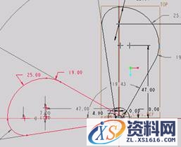 Pro/E5.0二维草绘教程(图文教程),点击,命令,如图,绘制,尺寸,第55张 Pro/E5.0二维草绘教程(图文教程),Pro/E5.0二维草绘教程,点击,命令,如图,绘制,尺寸,第55张