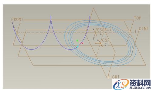 Pro/E渐开线圆柱蜗杆教程(图文教程),直径,如图,第3张 Pro/E渐开线圆柱蜗杆教程(图文教程),Pro/E渐开线圆柱蜗杆教程,直径,如图,第3张